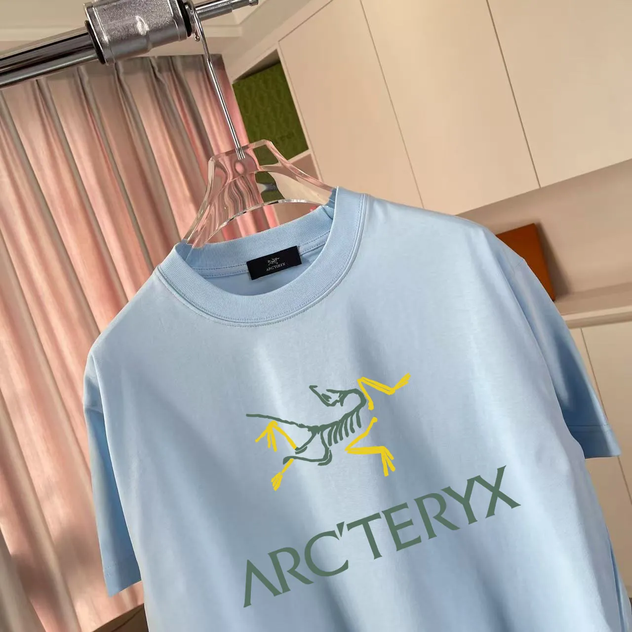 ARC'TERYX* 2025 New Arrival logo t g Same Style Size：S M L XL XXL ：Black White Pink Blue